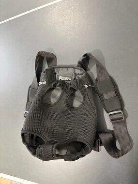 Black Front Pet Carrier Backpack - Hands-Free Dog Carrier